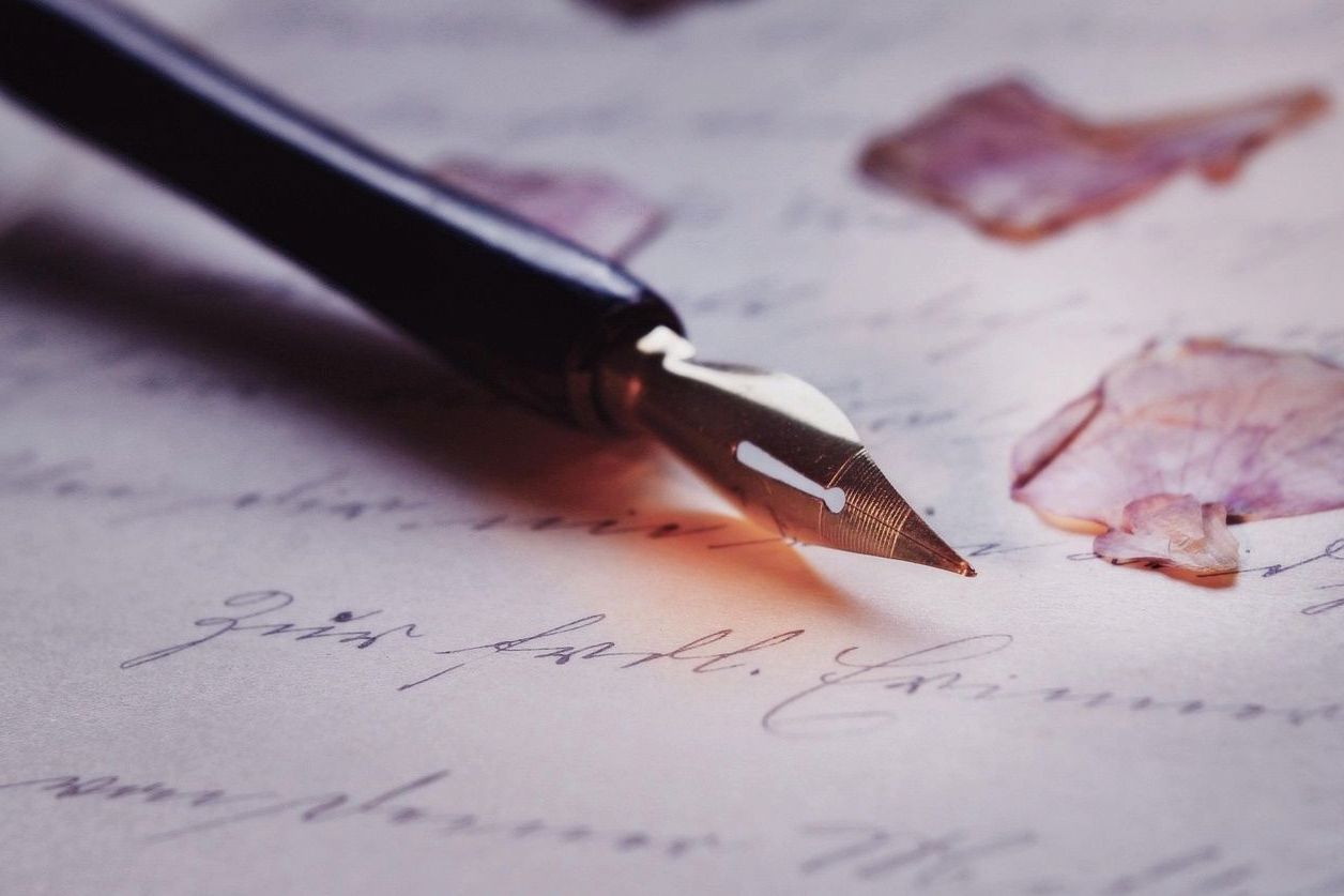 Kalligrafie werk 1